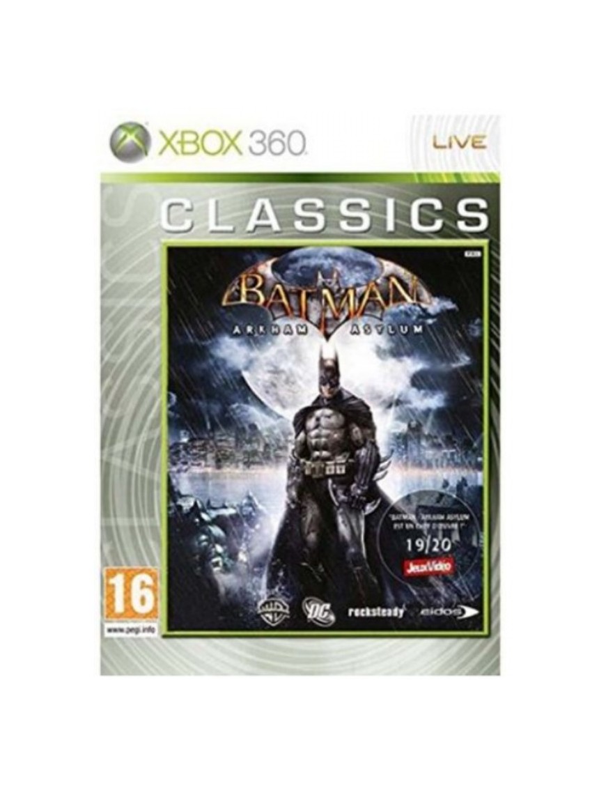 JEU XBOX 360 BATMAN ARKHAM ASYLUM - ÉDITION CLASSICS