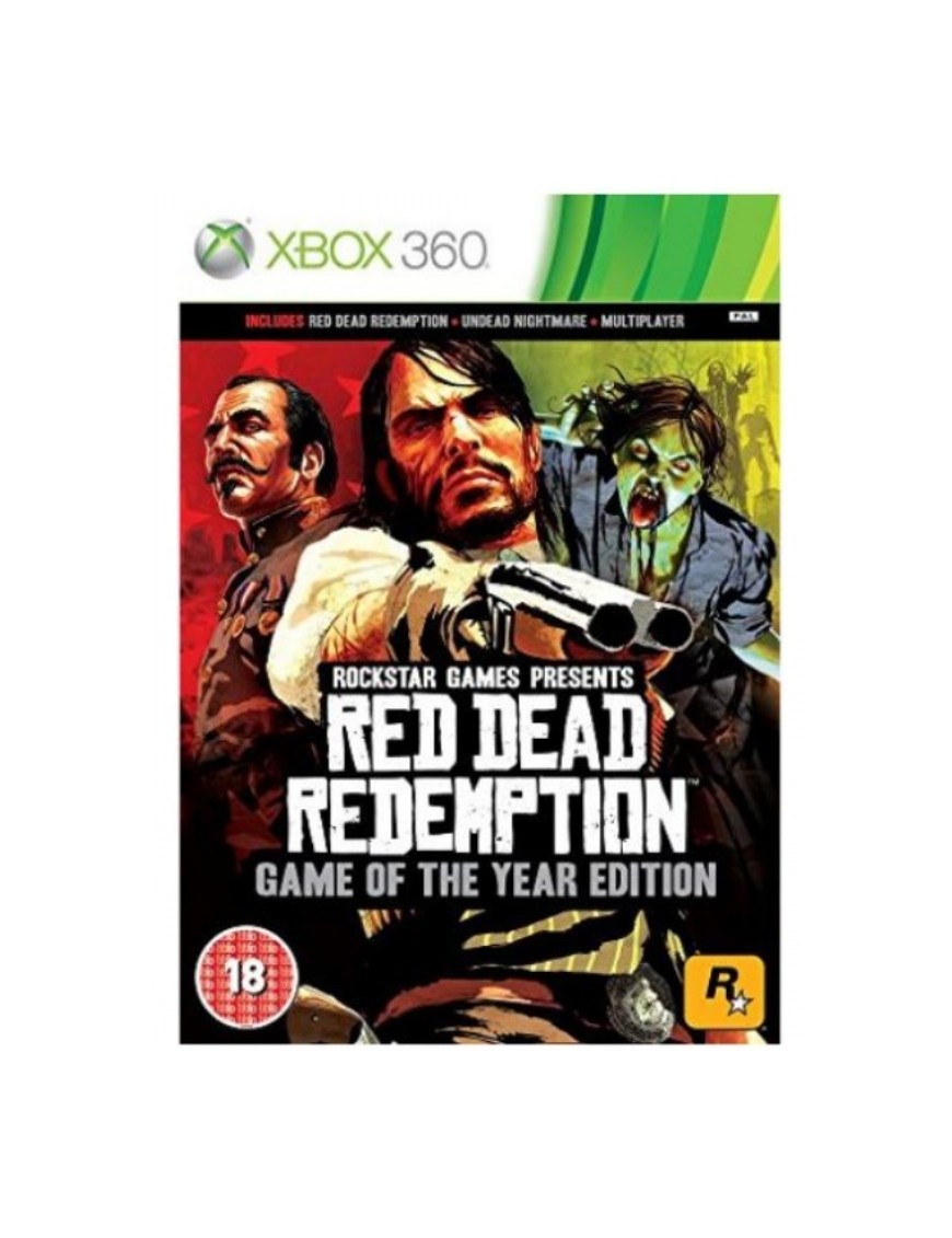 JEU XBOX 360 RED DEAD REDEMPTION - ÉDITION JEU DE L'ANNEE