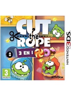 JEU 3DS CUT THE ROPE : 3 EN 1
