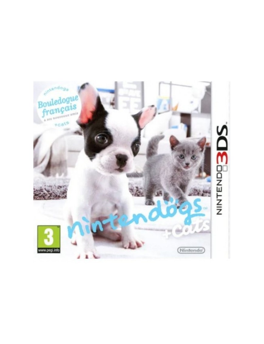 JEU 3DS NINTENDOGS + CATS 