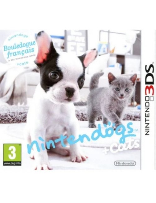 JEU 3DS NINTENDOGS + CATS 