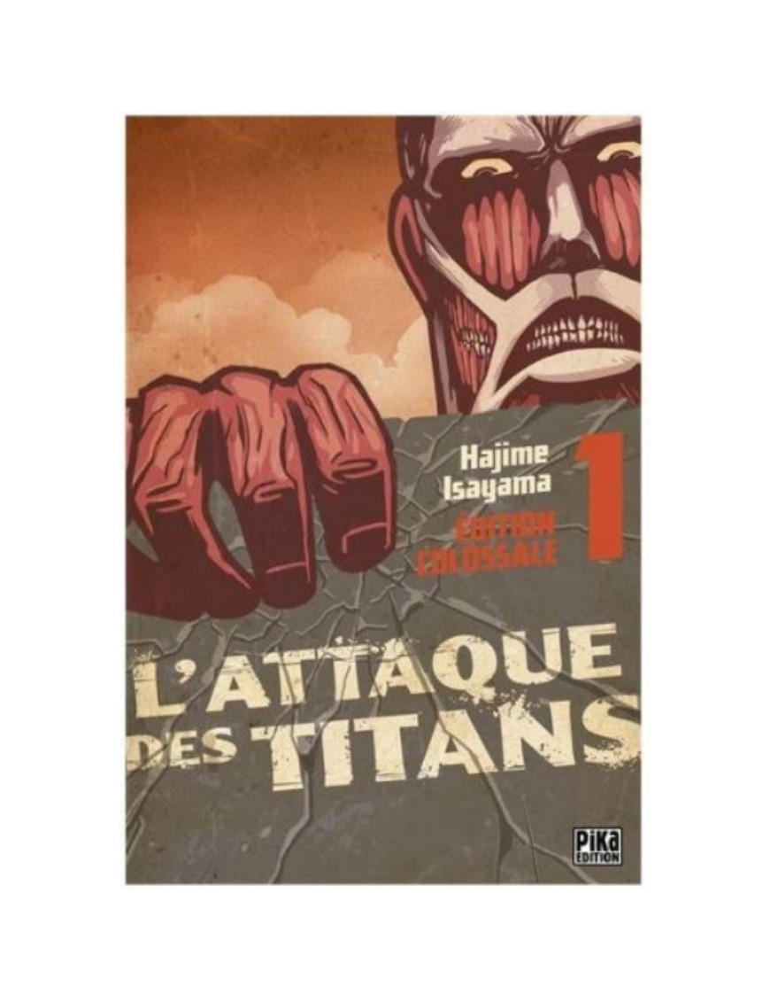 MANGA L'ATTAQUE DES TITANS : EDITION COLOSSALE - TOME 1