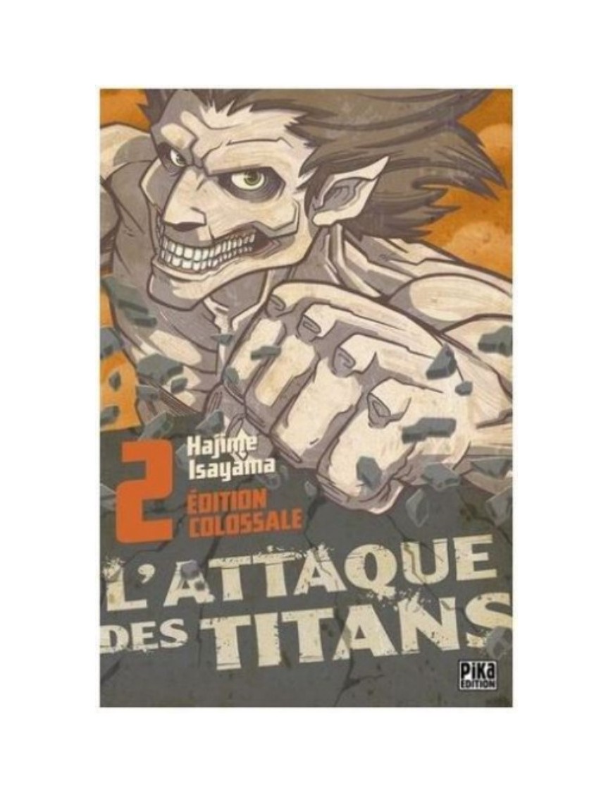 MANGA L'ATTAQUE DES TITANS : EDITION COLOSSALE - TOME 2