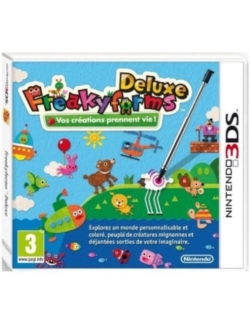 JEU 3DS FREAKYFORMS DELUXE 