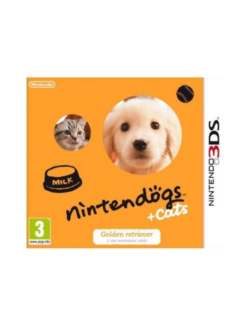 JEU 3DS NINTENDOGS + CATS 