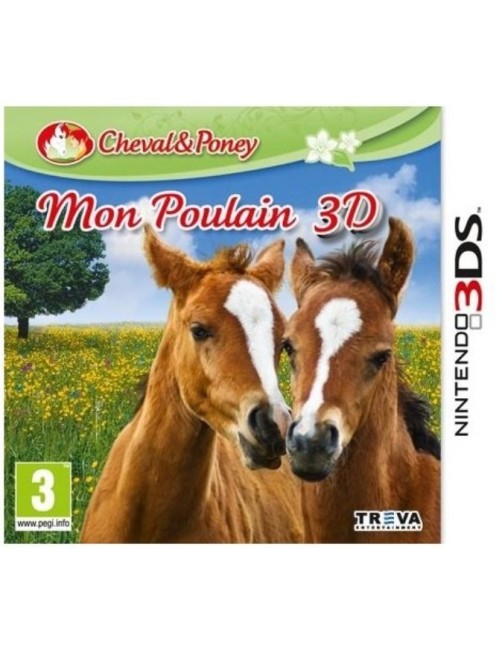 JEU 3DS MON POULAIN 3D 