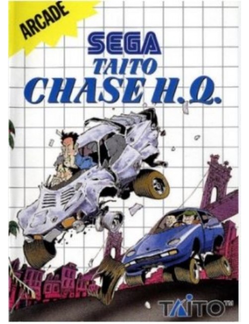 JEU MASTER SYSTEM TAITO CHASE H.Q. - EN BOITE 