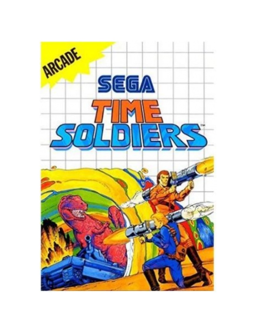 JEU MASTER SYSTEM TIME SOLDIERS - EN BOITE 