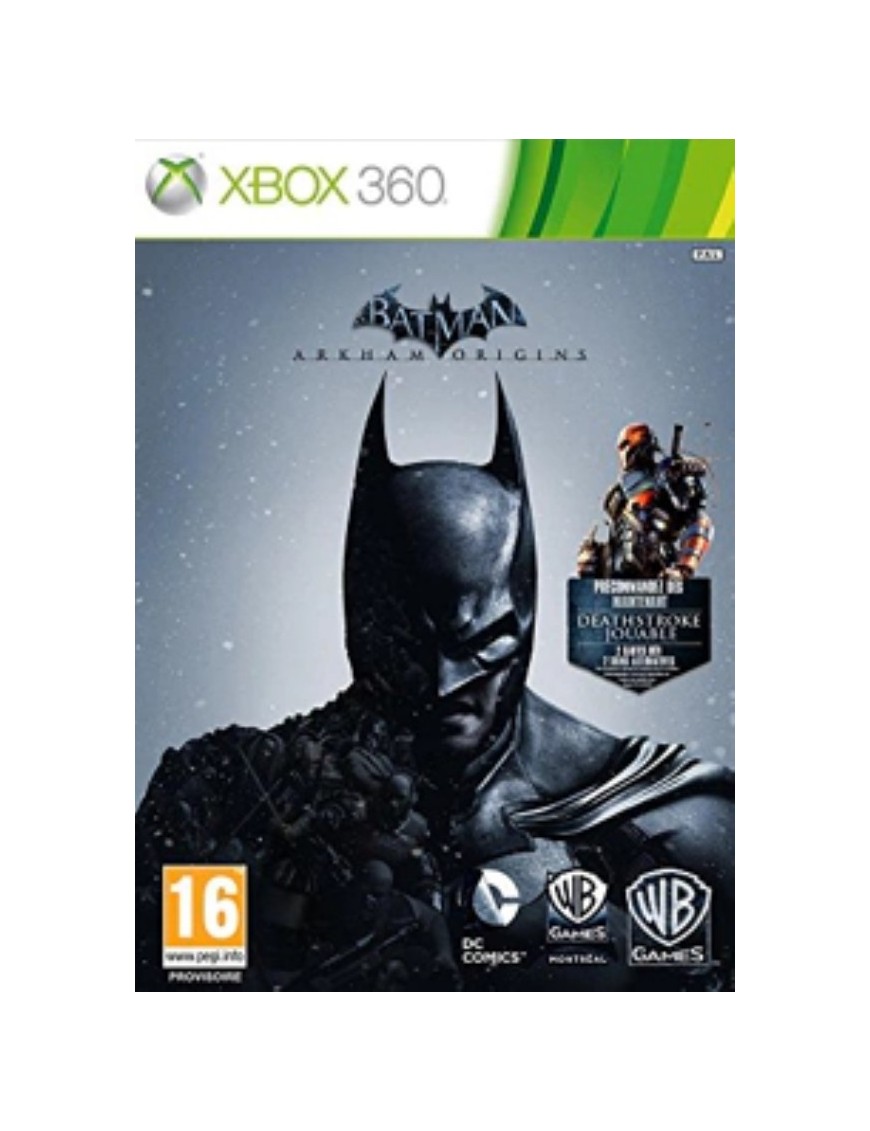 JEU XBOX 360 BATMAN ARKHAM ORIGINS