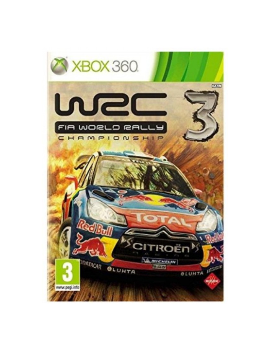 JEU XBOX 360 WRC 3 - FIA WORLD RALLY CHAMPIONSHIP