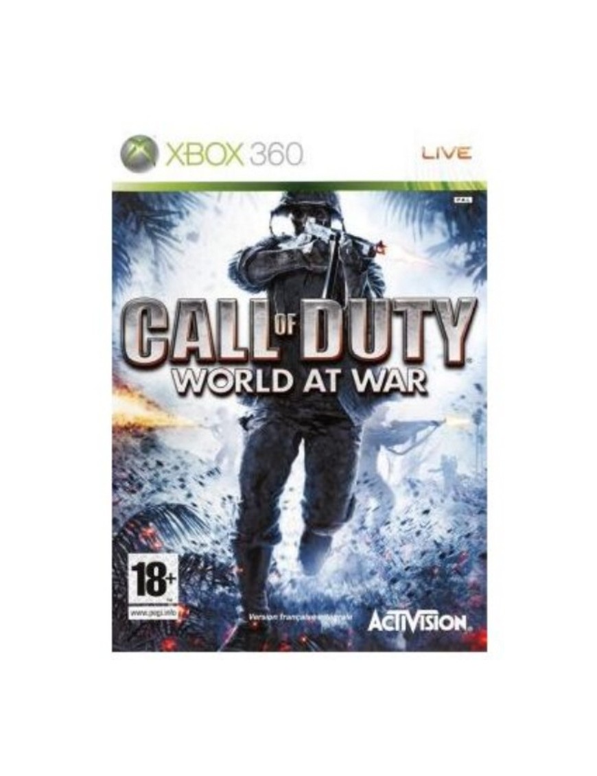 JEU XBOX 360 CALL OF DUTY WORLD AT WAR 