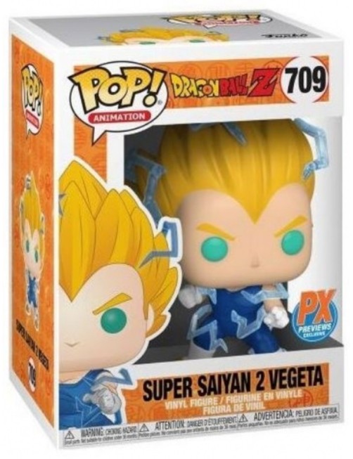 FIGURINE POP DRAGON BALL Z 709 - SUPER SAIYAN 2 VEGETA 