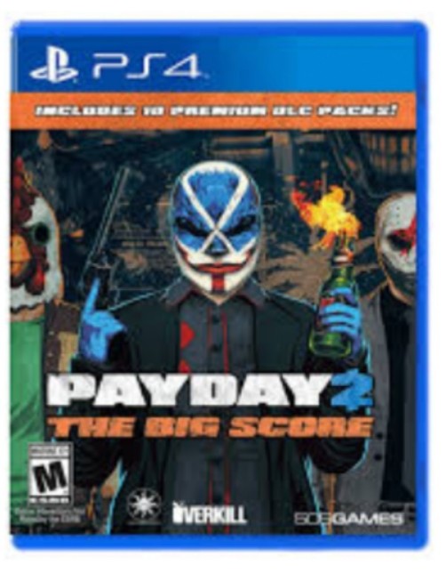 JEU PS4 PAYDAY 2 THE BIG SCORE