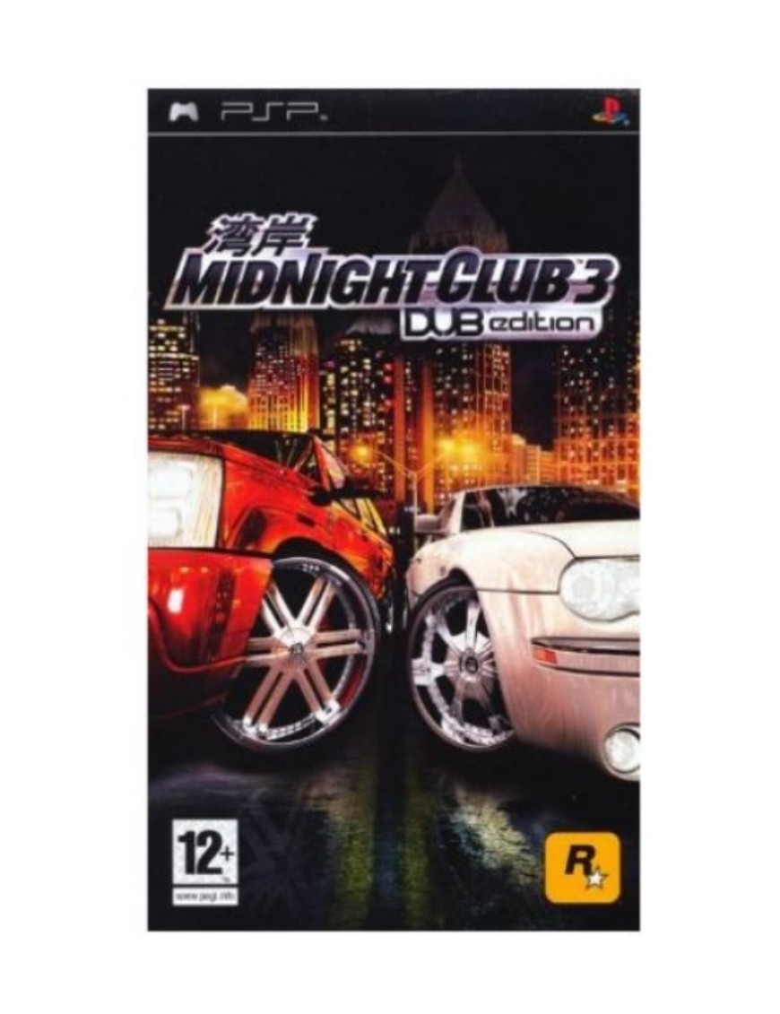 JEU PSP MIDNIGHT CLUB 3 DUB EDITION - PLATINUM