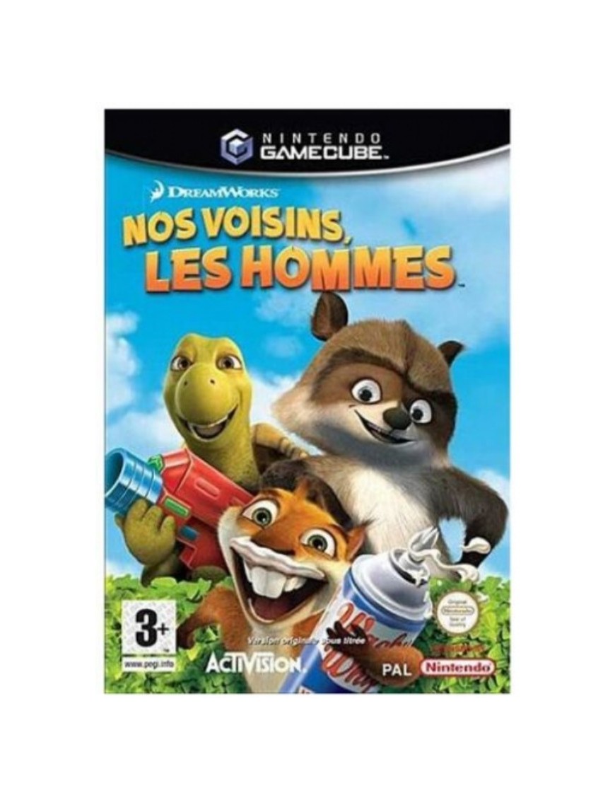 JEU GAMECUBE NOS VOISINS LES HOMMES 