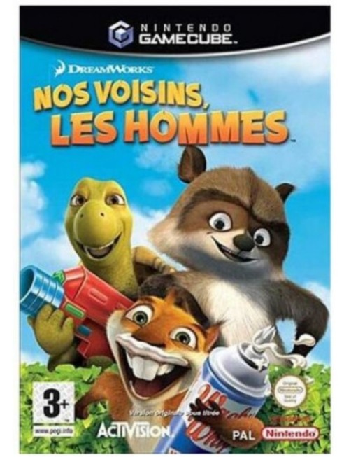 JEU GAMECUBE NOS VOISINS LES HOMMES 
