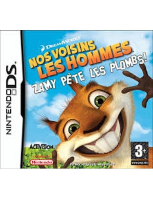 JEU DS NOS VOISINS LES HOMMES - HAMMY GOES NUTS