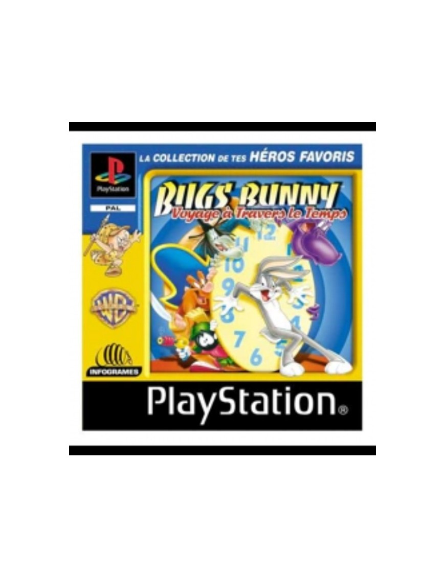 JEU PS1 BUGS BUNNY VOYAGE A TRAVERS LE TEMPS