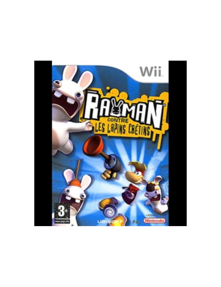 JEU WII RAYMAN CONTRE LES LAPINS CRETINS