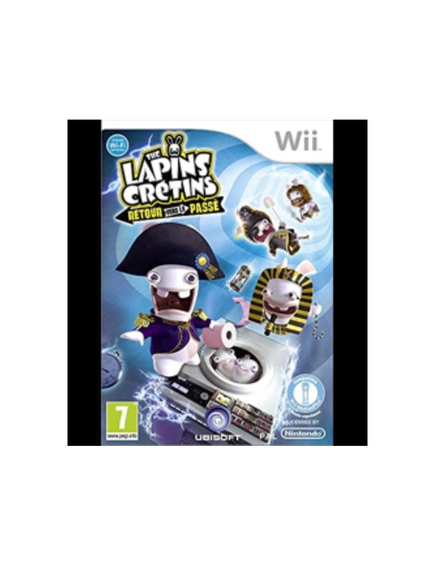 JEU WII THE LAPINS CRETINS - RETOUR VERS LE PASSE