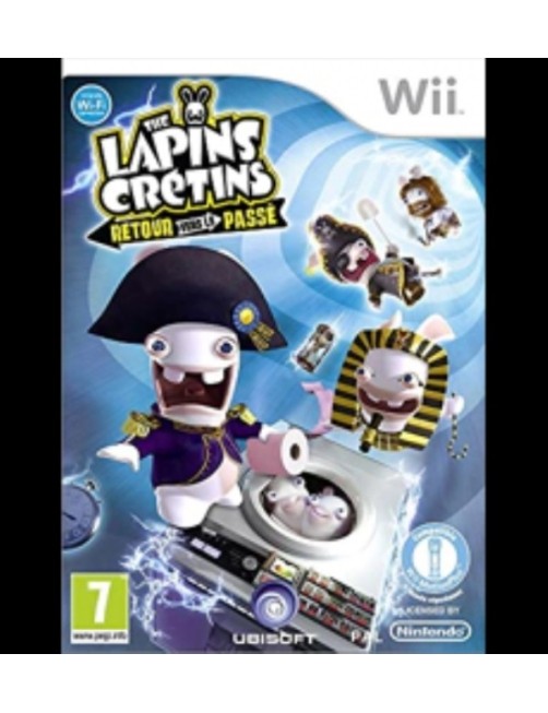 JEU WII THE LAPINS CRETINS - RETOUR VERS LE PASSE