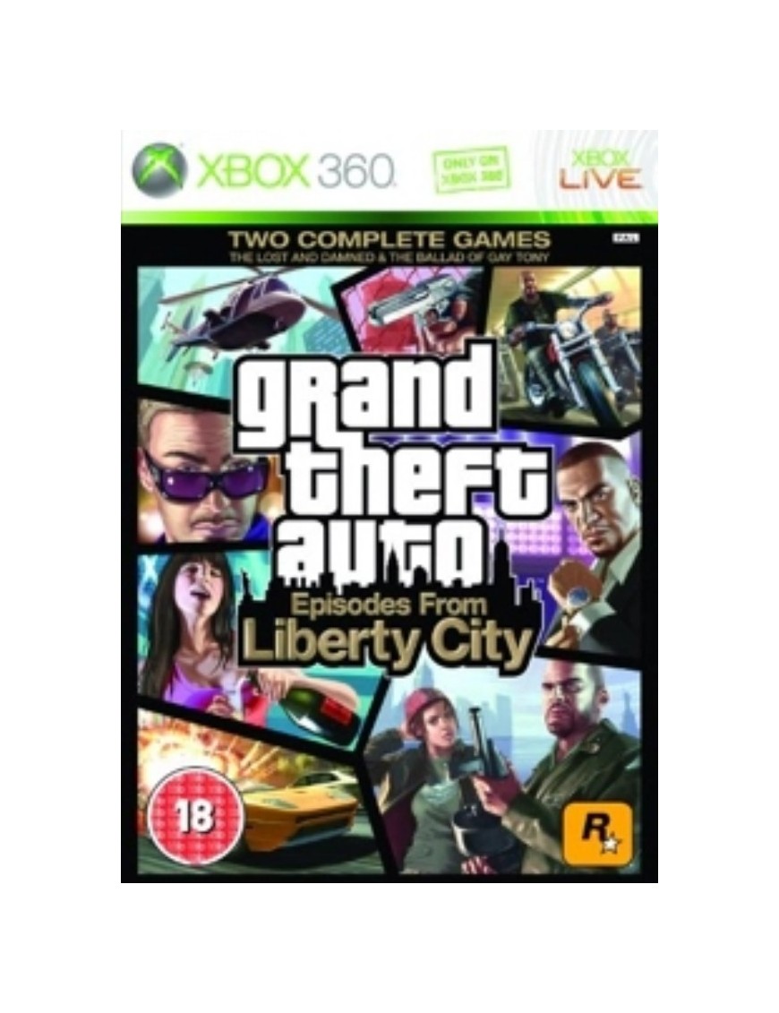 JEU XBOX 360 GRAND THEFT AUTO EPISODES FROM LIBERTY CITY