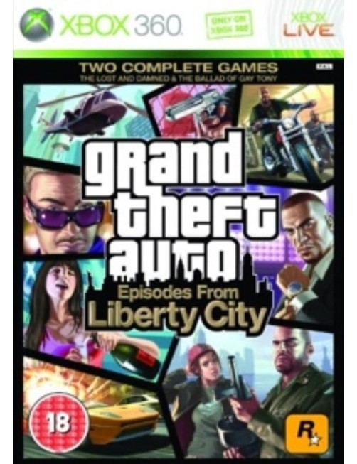 JEU XBOX 360 GRAND THEFT AUTO EPISODES FROM LIBERTY CITY