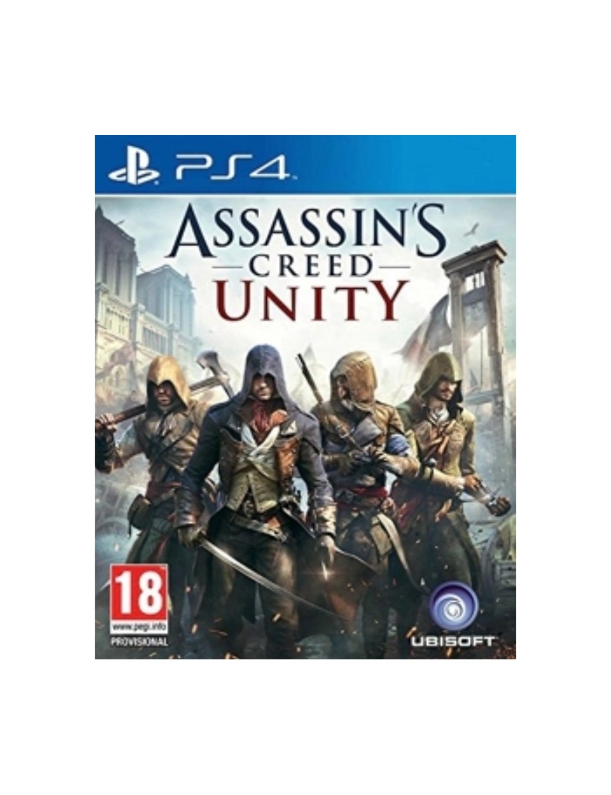 JEU PS4 ASSASSIN'S CREED UNITY