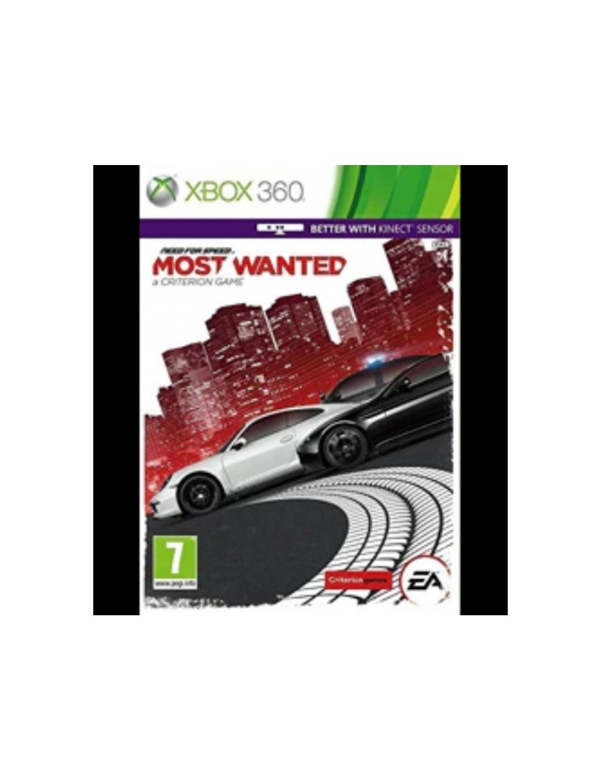 JEU XBOX 360 NEED FOR SPEED - MOST WANTED