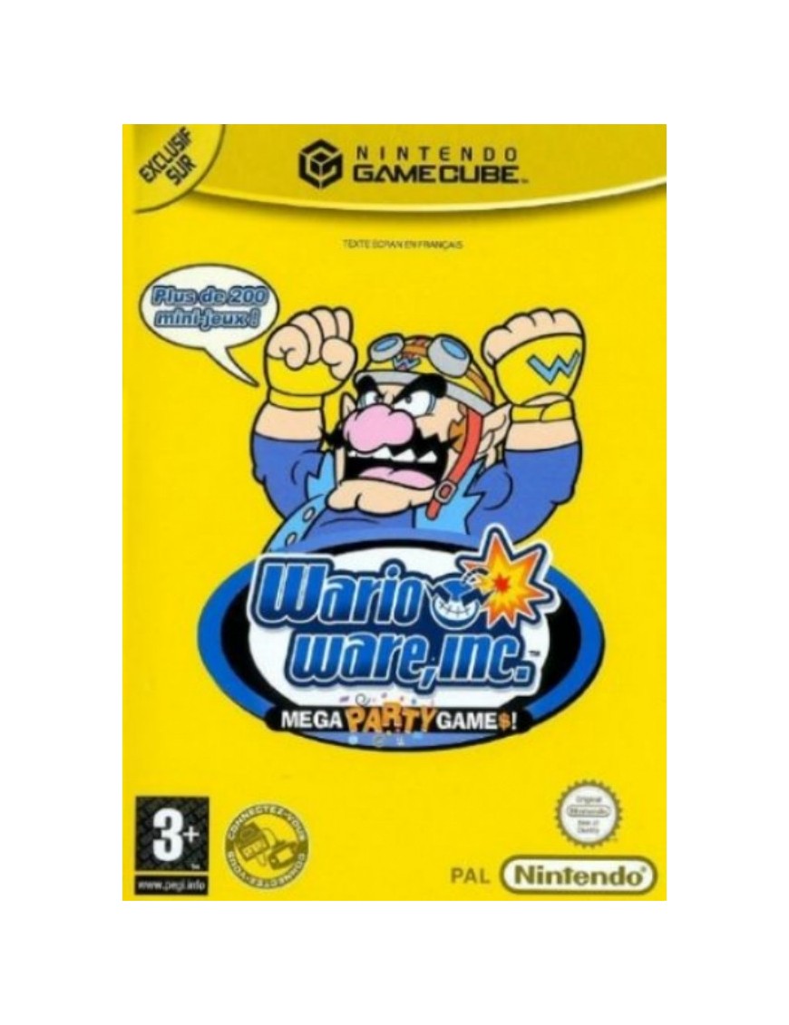 JEU GAMECUBE WARIO WARE INC - MEGA PARTY GAME$!