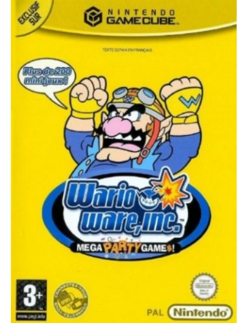JEU GAMECUBE WARIO WARE INC - MEGA PARTY GAME$!