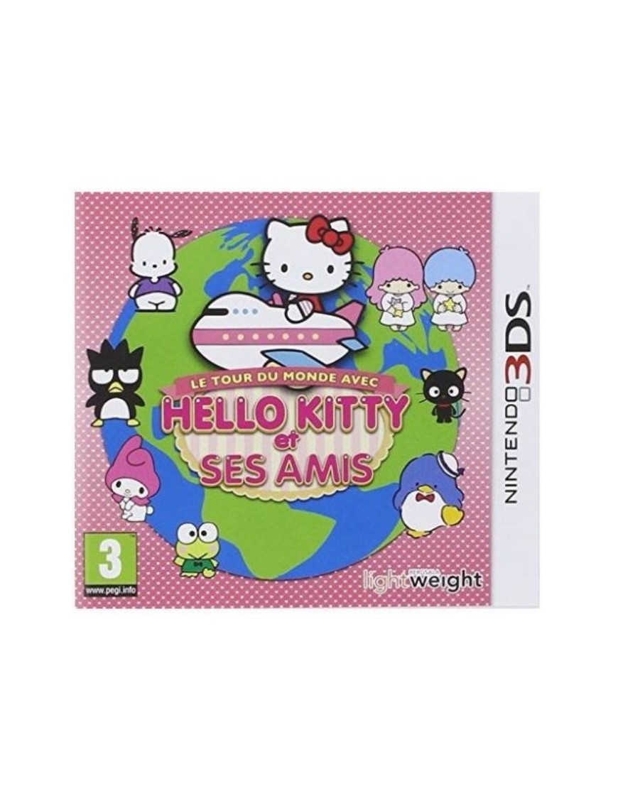 JEU 3DS LE TOUR DU MONDE AVEC HELLO KITTY ET SES AMIS 