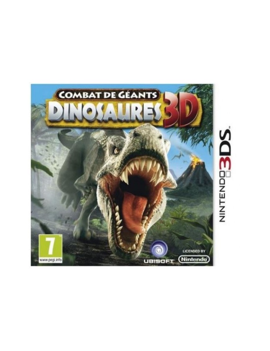JEU 3DS COMBAT DE GEANTS : DINOSAURES 3D