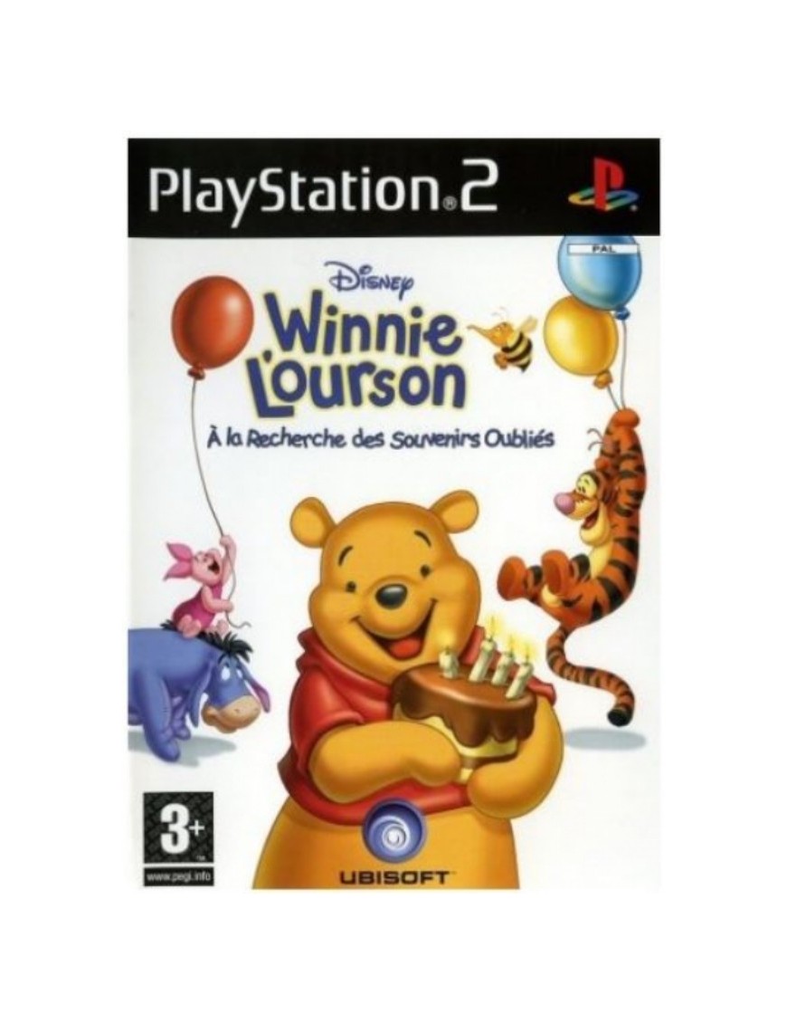 JEU PS2 WINNIE L'OURSON : A LA RECHERCHE DES SOUVENIRS OUBLIES