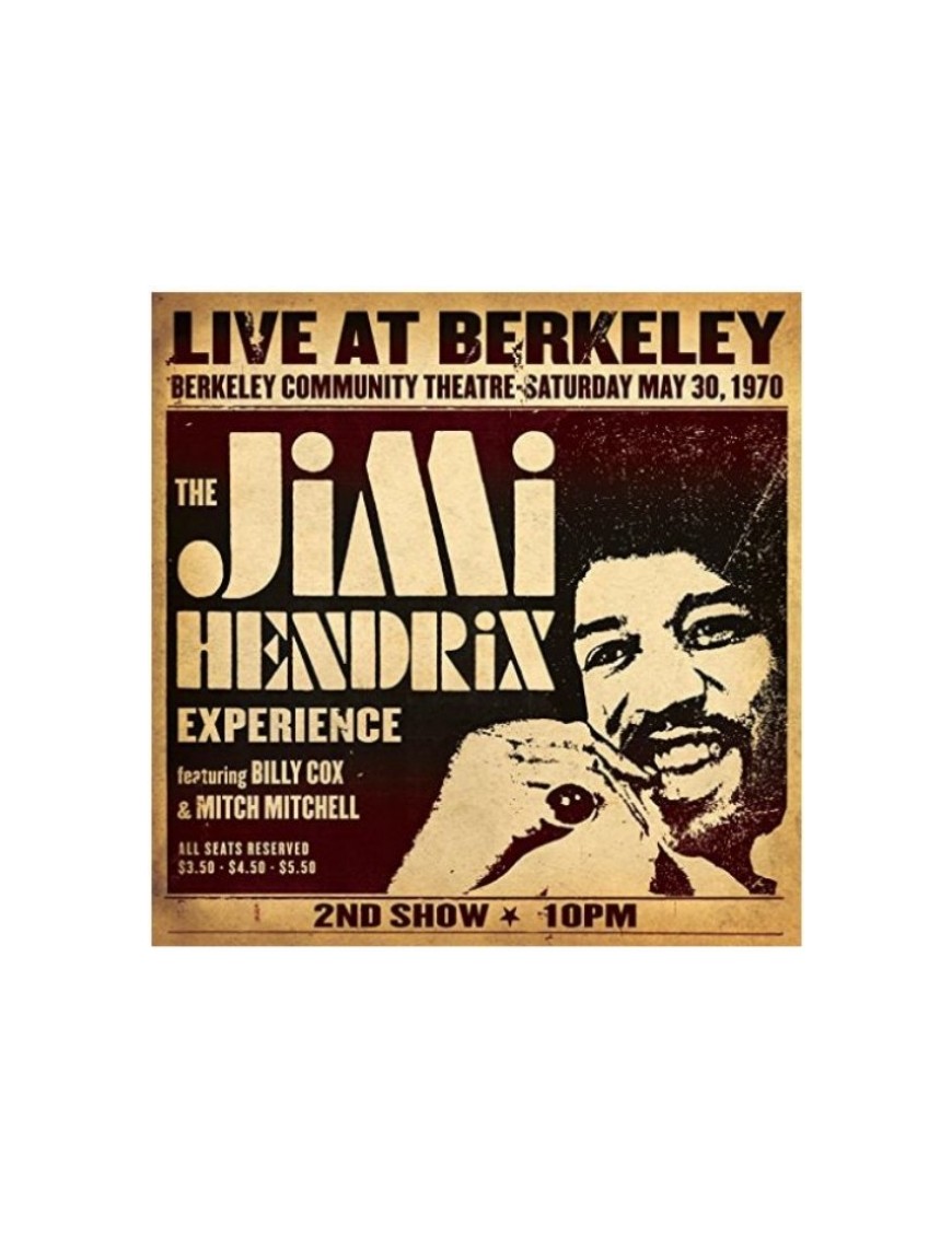 VINYLE LIVE AT BERKELEY - THE JIMI HENDRIX EXPERIENCE