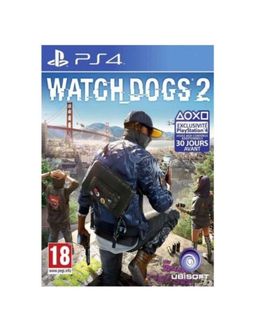 JEU PS4 WATCH DOGS 2