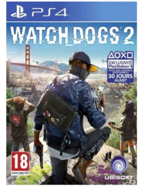 JEU PS4 WATCH DOGS 2