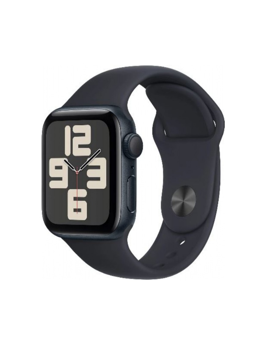 APPLE WATCH SE 2 40MM (A2722) BOITIER ALUMINIUM MINUIT AVEC BRACELET SPORT MINUIT S/M