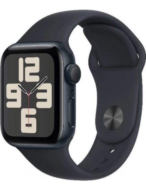 APPLE WATCH SE 2 40MM (A2722) BOITIER ALUMINIUM MINUIT AVEC BRACELET SPORT MINUIT S/M