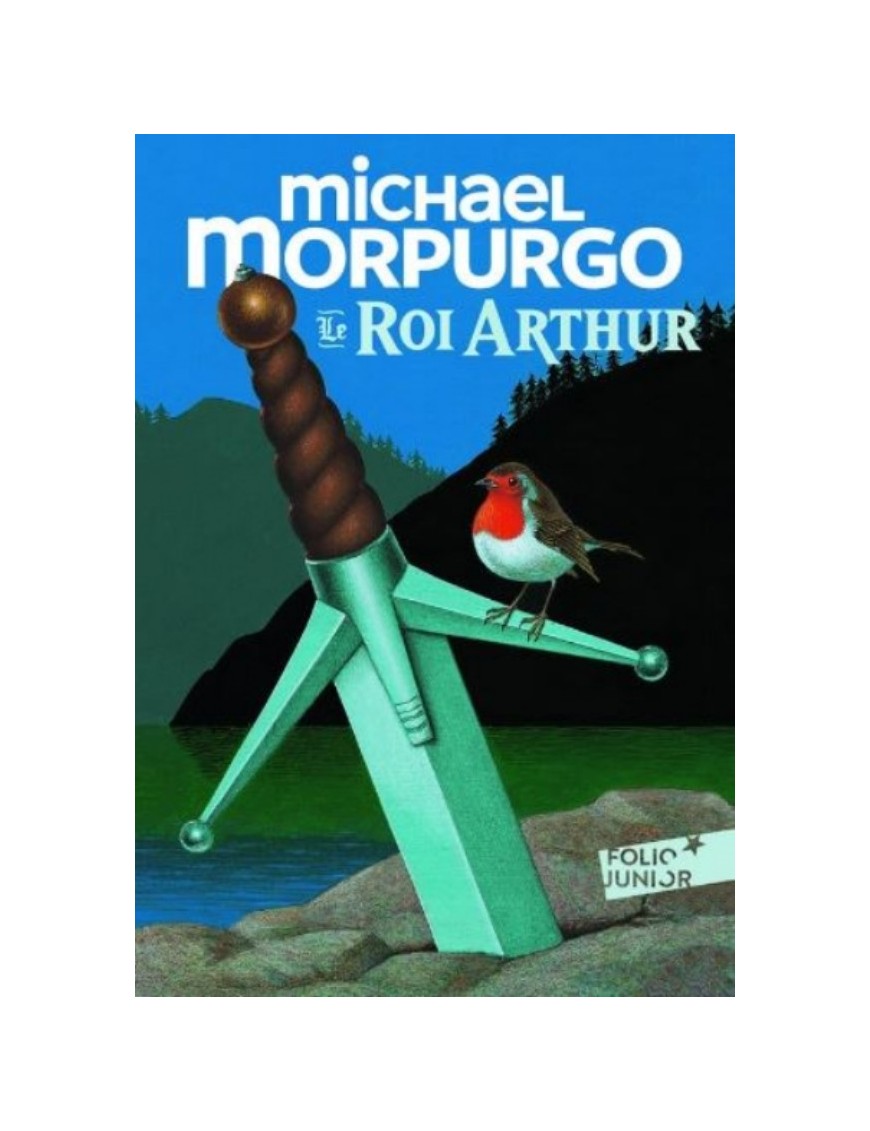 LIVRE DE POCHE FOLIO JUNIOR - LE ROI ARTHUR
