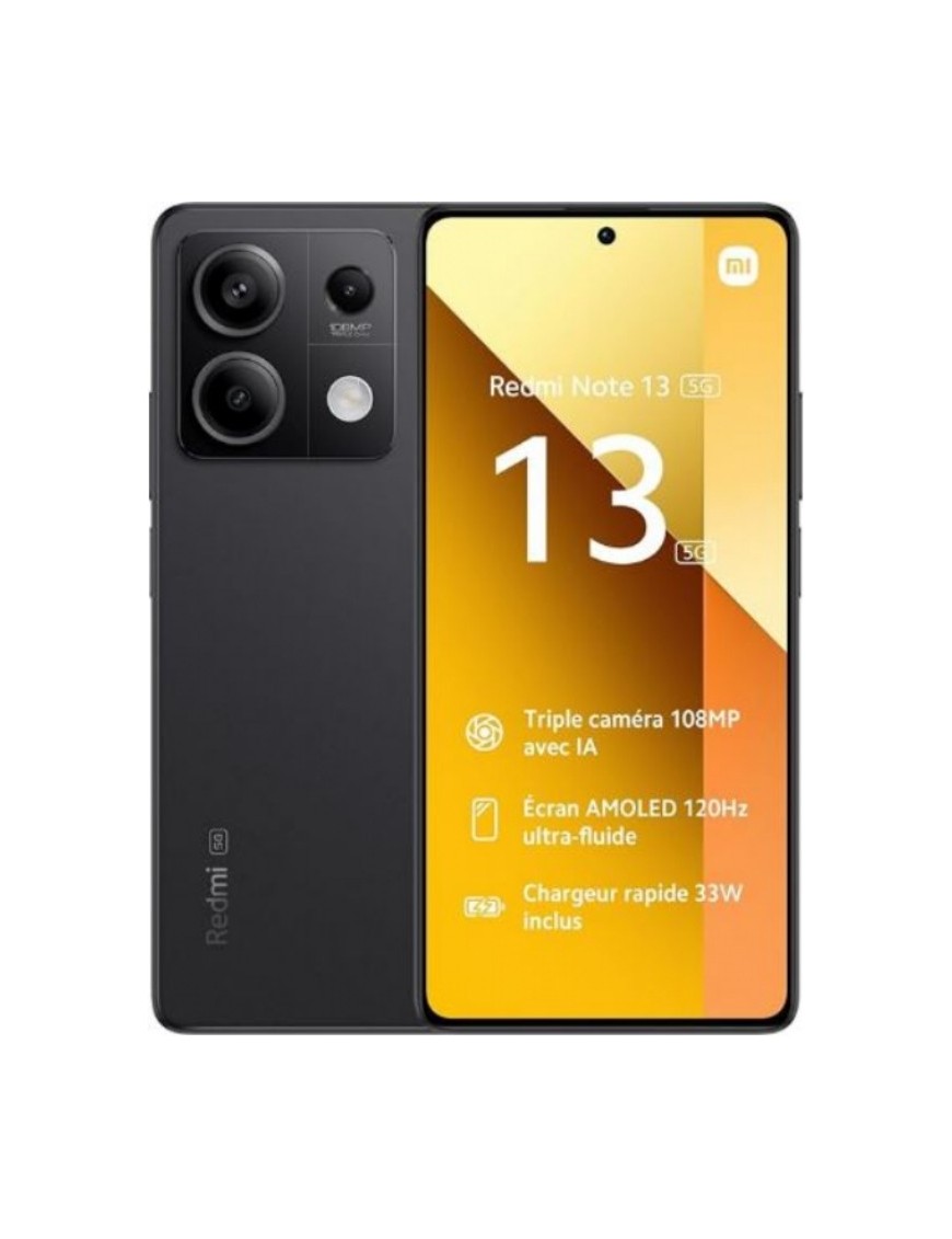 XIAOMI REDMI NOTE 13 5G 256GO DUAL NOIR