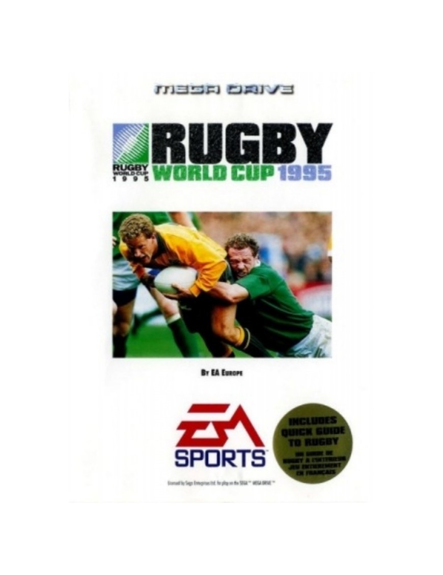 JEU MEGA DRIVE  RUGBY WORLDCUP 95