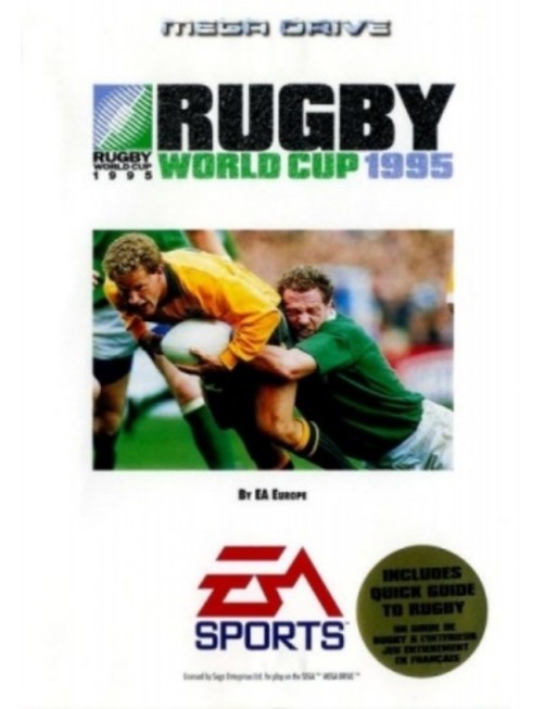 JEU MEGA DRIVE  RUGBY WORLDCUP 95