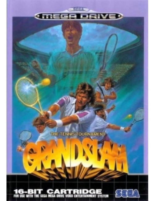JEU MEGA DRIVE GRANDSLAM: THE TENNIS TOURNAMENT - COMPLET