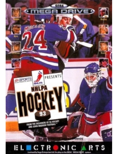 JEU MEGA DRIVE NHLPA HOCKEY 93 - COMPLET