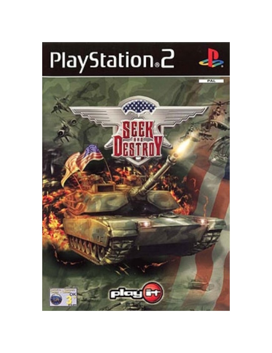 JEU PS2 SEEK AND DESTROY