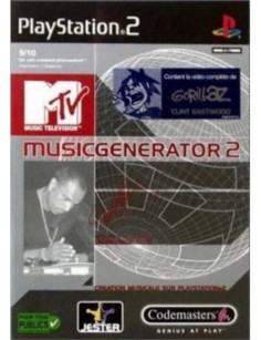JEU PS2 MTV MUSIC GENERATOR 2