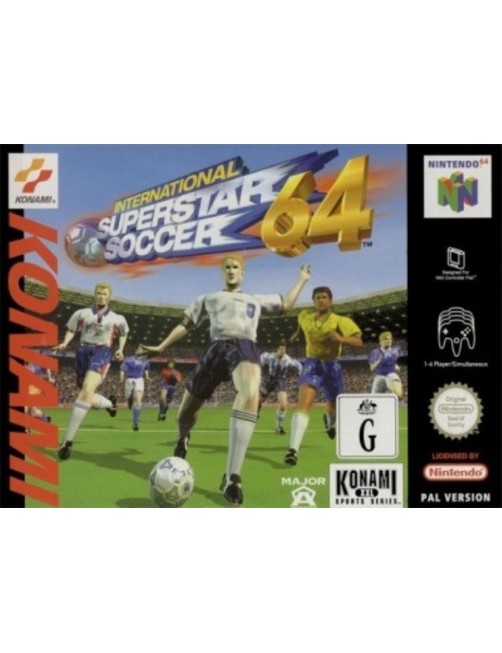 JEU N64 INTERNATIONAL SUPERSTAR SOCCER 64 - SANS BOITE