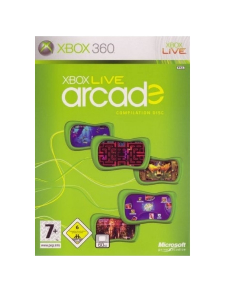 JEU XBOX 360 XBOX LIVE ARCADE - BOMBERMAN LI VE + LUMINES LIVE + GEOMETRY WARS 2