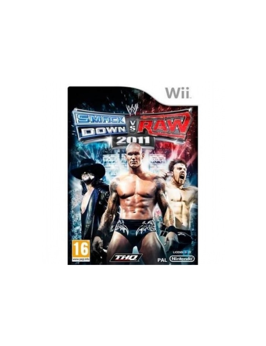 JEU WII SMACK DOWN VS RAW 2011